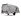 Fogelsta Bromsat snöskotersläp S1945B1000 i X-line Silver