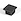 Fogelsta Plastplugg Svart, 50x50mm