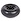 Fogelsta Supersofthjul D:200x65mm, hål 25mm, massiv gummi med svart stålfälg