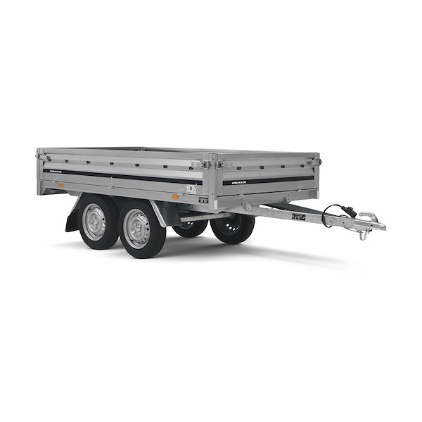 Fogelsta högbyggd flakvagn 3251STUB750