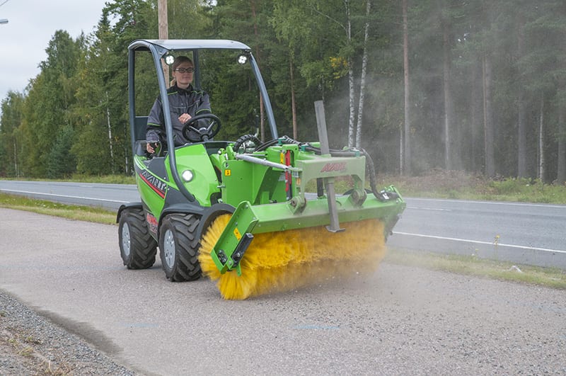 Sopvals 1100mm mekanisk sväng