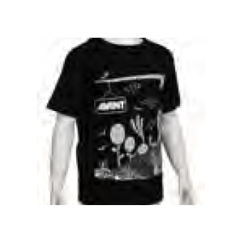 T-Shirt Svart Avant (Barnmodell)