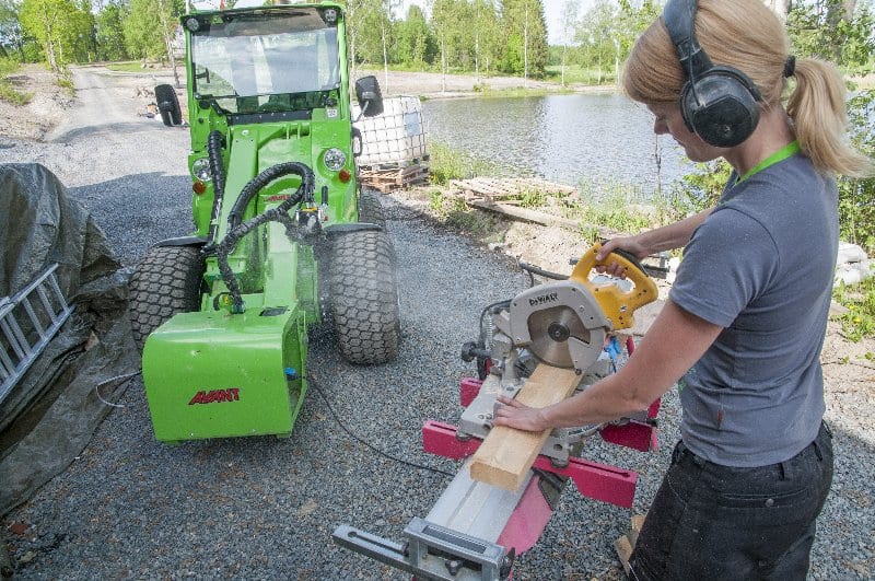 Generator 6.5 KW Front