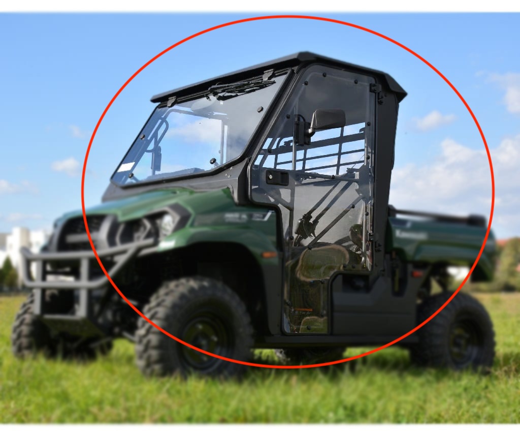 Komplett Hytt inkl Värmare Mule PRO-MX