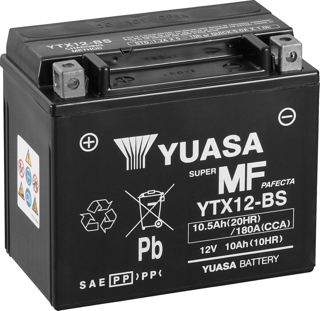 Batteri Yuasa YTX12-BS Polaris