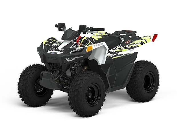 Polaris Outlaw 70 White/Lime Terräng
